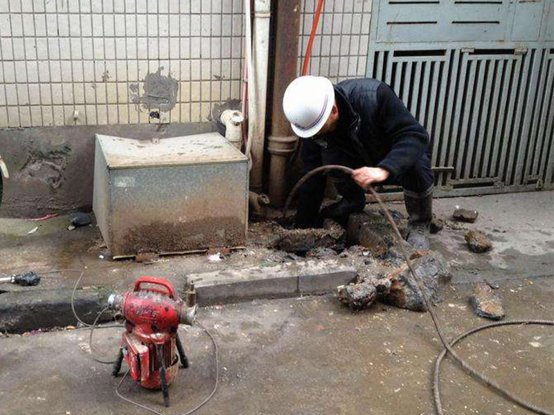 鹿泉疏通下水道-洗菜池疏通