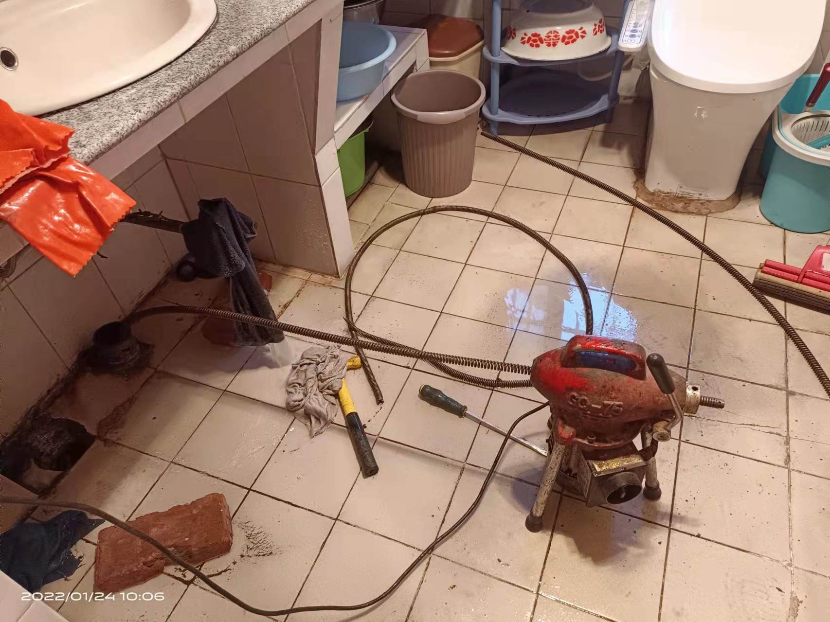 鹿泉疏通厨房下水道，地漏疏通